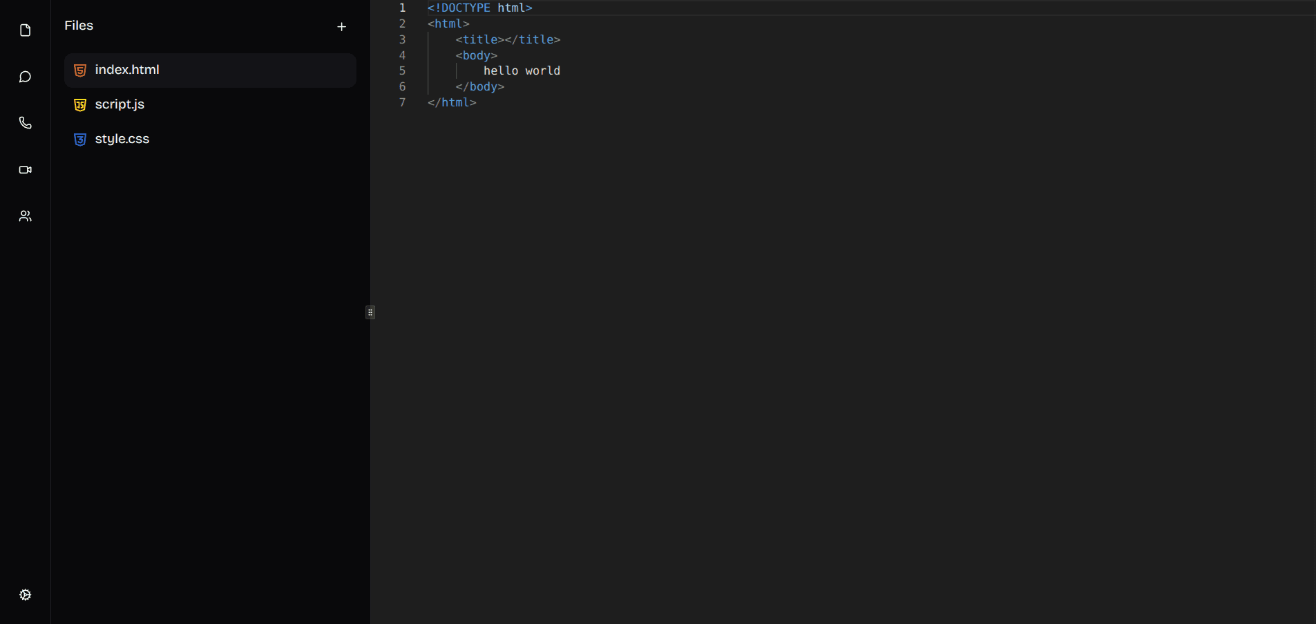 Code Collab screenshot
